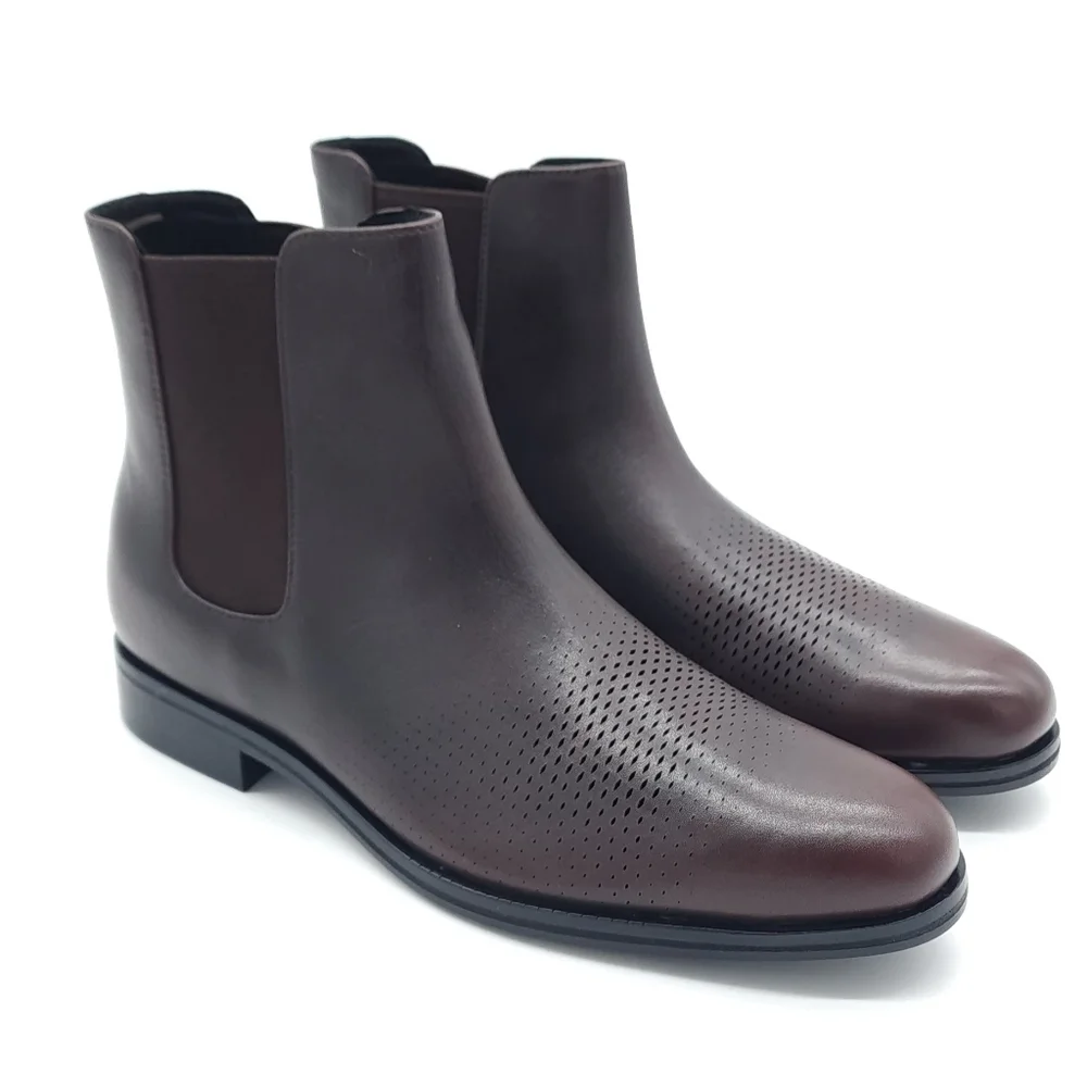 Cole Haan Men's Washington Grand Laser Chelsea Boot Style C38376 Size 7.5 M